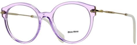 Miu Miu MU05PV U691O1 Eyeglasses in Clear